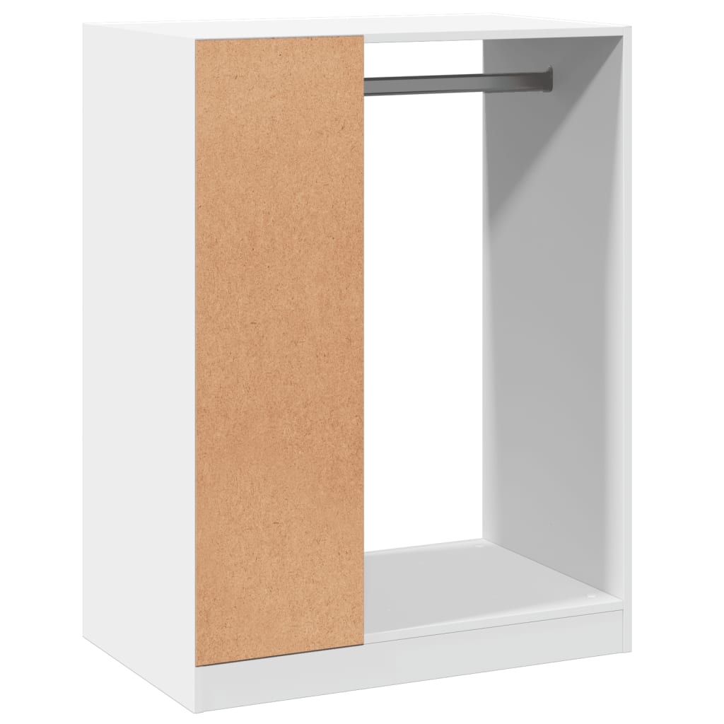 Garde-robe blanc 77x48x102 cm bois d'ingénierie vidaXL - 6