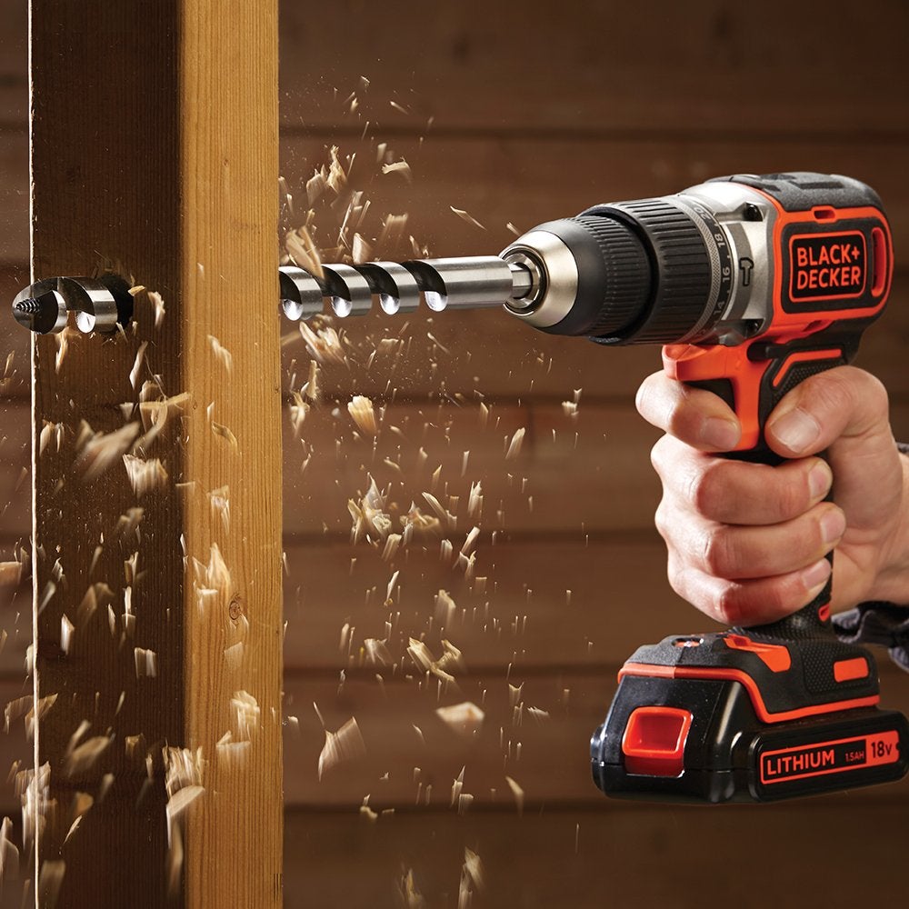 Black and Decker - Perceuse à percussion sans fil 18 V Lithium 52 Nm sans batterie ni chargeur - BL188N-XJ BLACK & DECKER - 4