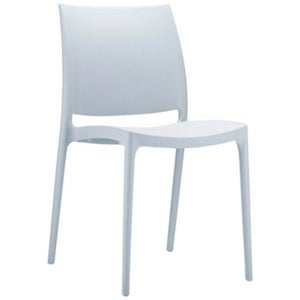 2 Sedie Per Bambini POUPINETTE – Con Braccioli, In Polipropilene E Faggio, Colore Bianco, Stile Scandinavo