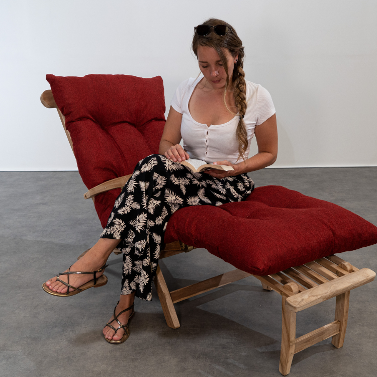 Chaise Longue Cuscini Per Divani Rossi Cuscino Per Chaise Longue