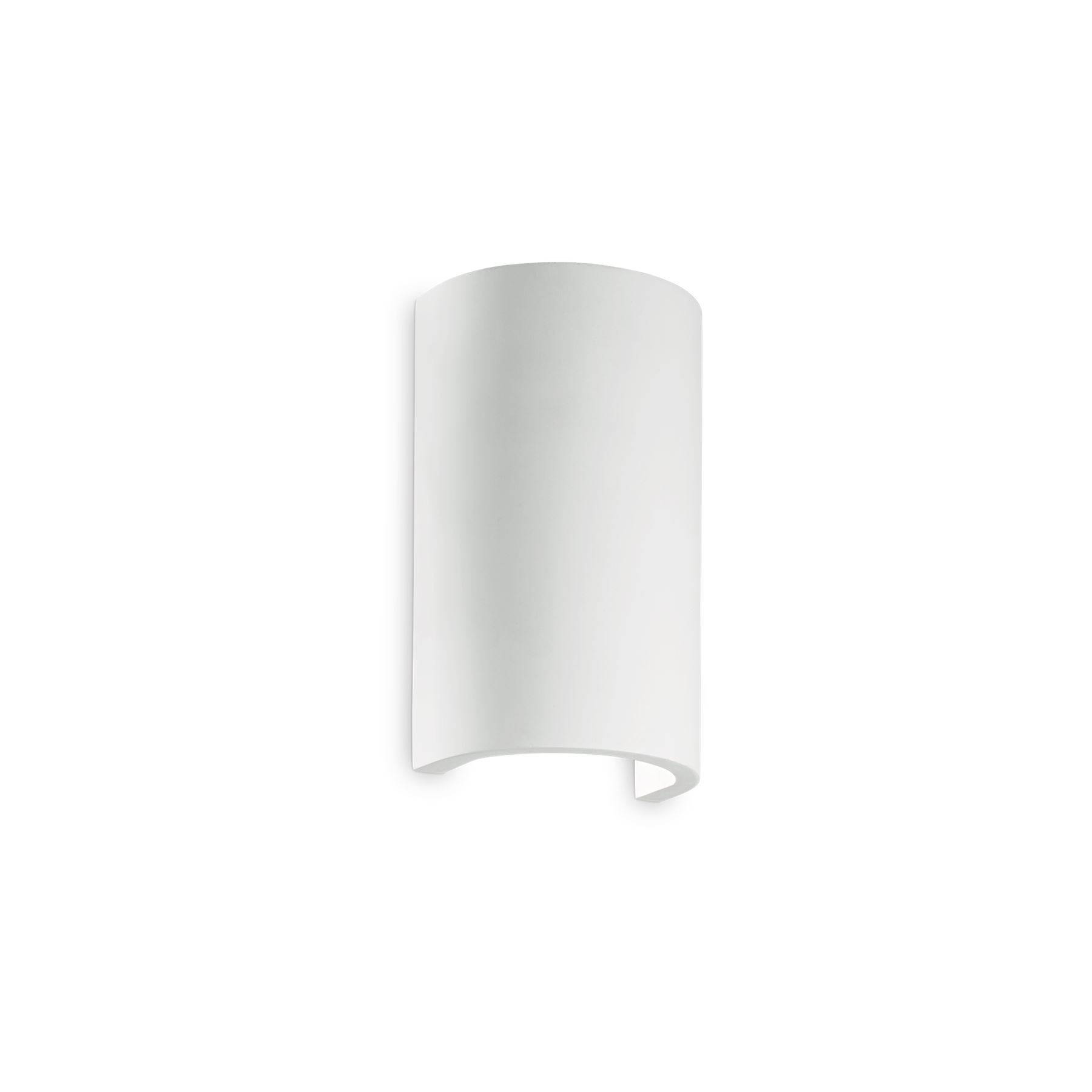 Ideal Lux  Applique Murale Flash Gypse Blanc 1 Ampoule 18Cm , Leroy Merlin