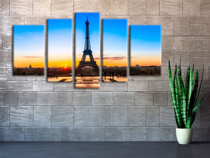 DECLINA, Tableau toile imprimée, Tableau moderne toile deco Paris, 220x120 cm - 3