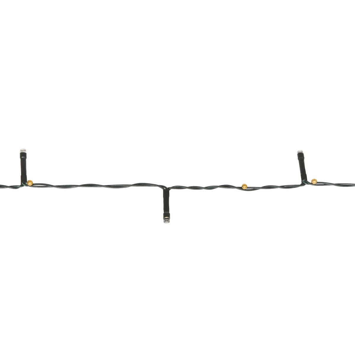 Guirlande lumineuse extérieure solaire 100 LED blanc chaud l.10m - Feeric lights & christmas - 3