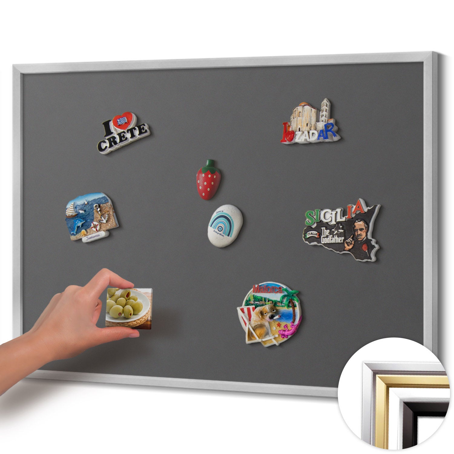 Barra Per Poster In PVC 10 Pezzi Con Ganci Adesivi - Asta Sospensione Trasparente 39,8 Cm Per Pubblicità E Decorazioni