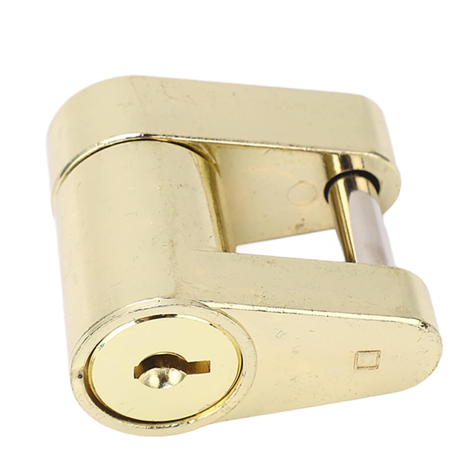 Blocco di aggancio per gancio di traino, antifurto, versatile, per camion RVS, cassetta degli attrezzi (oro) - 9