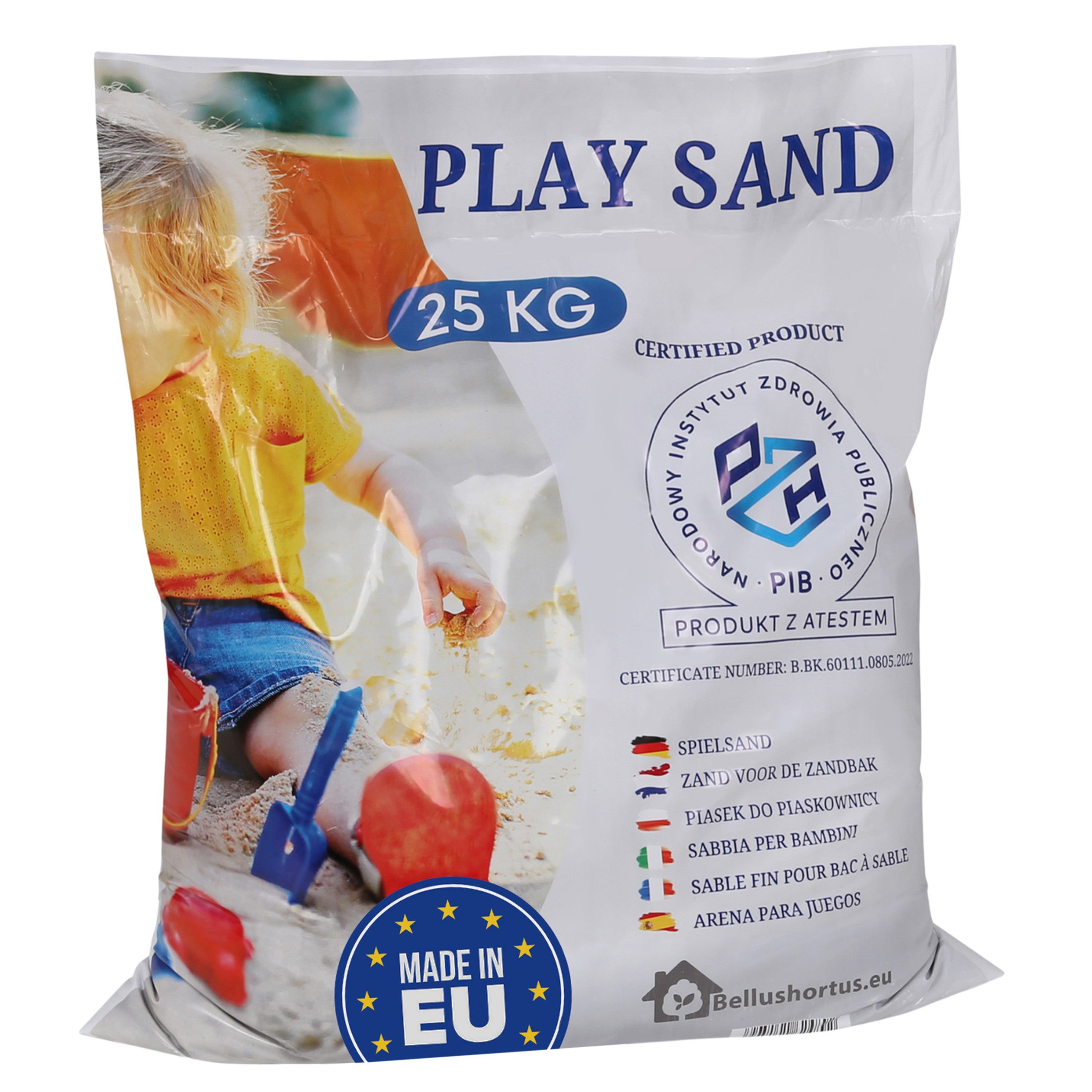 Sable pour bac à sable lavé 0–2 mm – sac 25 kg – sable fin, propre et sûr pour enfants - 9
