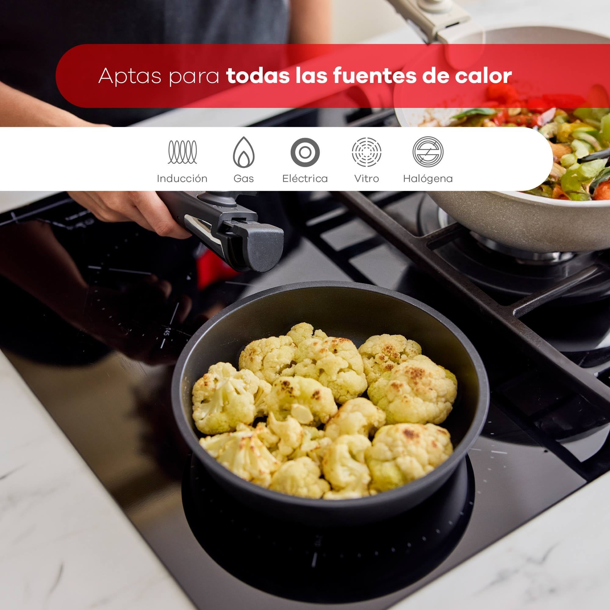 Set di pentole BERGNER Click&Cook con caffettiera French Press - 5