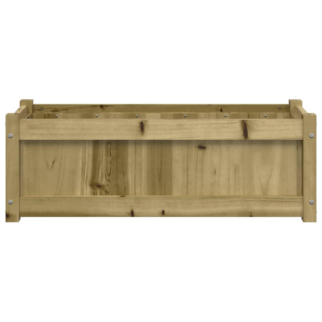 Lot de 2 Jardinières | Bac à fleurs | Pot de fleurs bois de pin imprégné656049 - 6