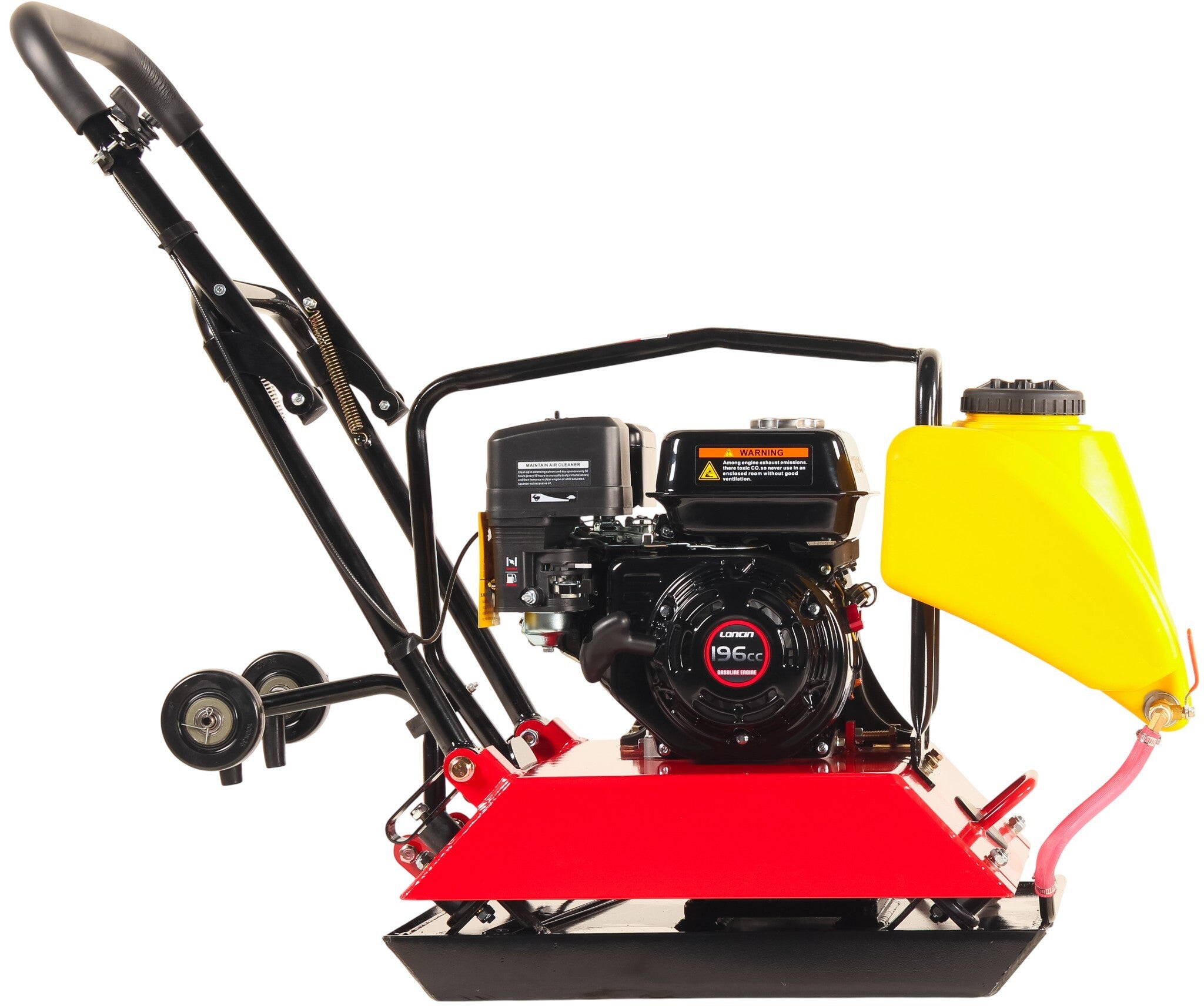 Compacteur à plaque vibrante 21 kN – Avec réservoir d’eau – Moteur essence 6,5ch – Plaque 60 x 48 cm Torros TPT2102W - 8