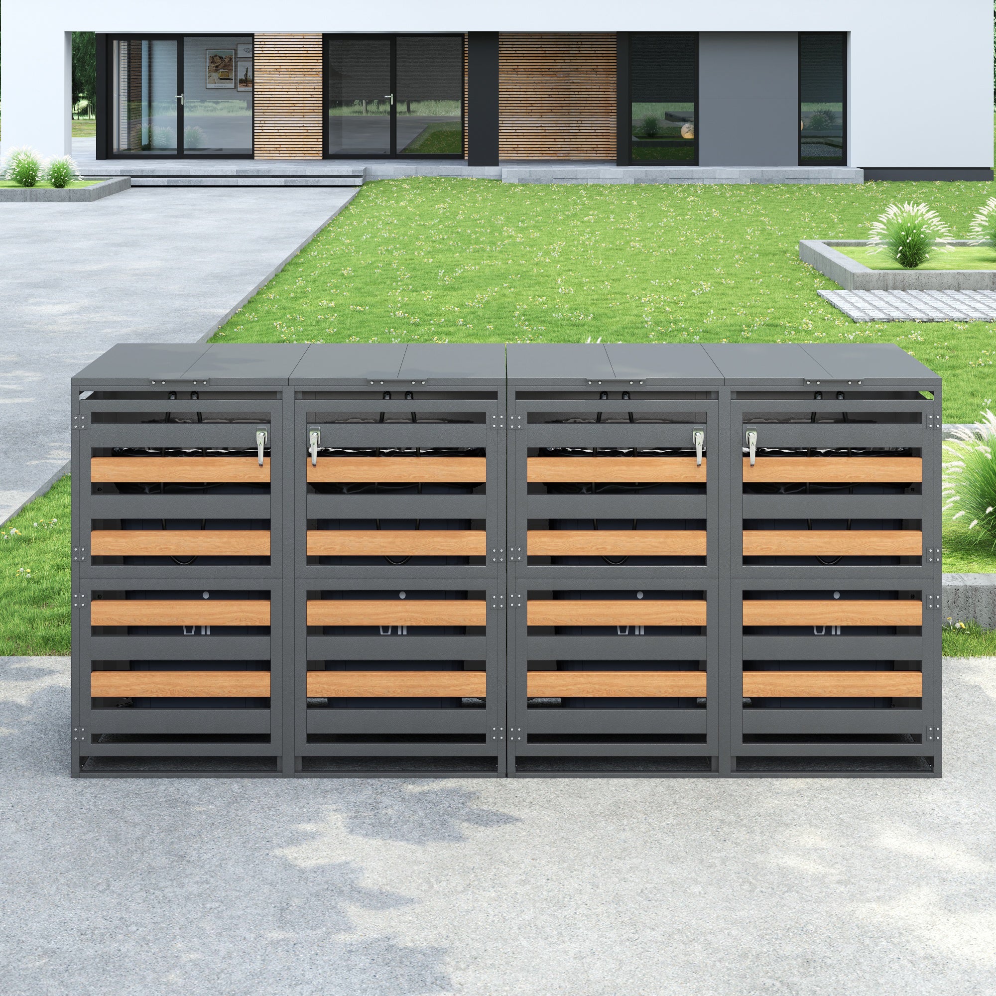 20 PZ NASTRI In Gomma Per Bidoni Della Spazzatura Cintura Di Allungamento Cintura Elastica