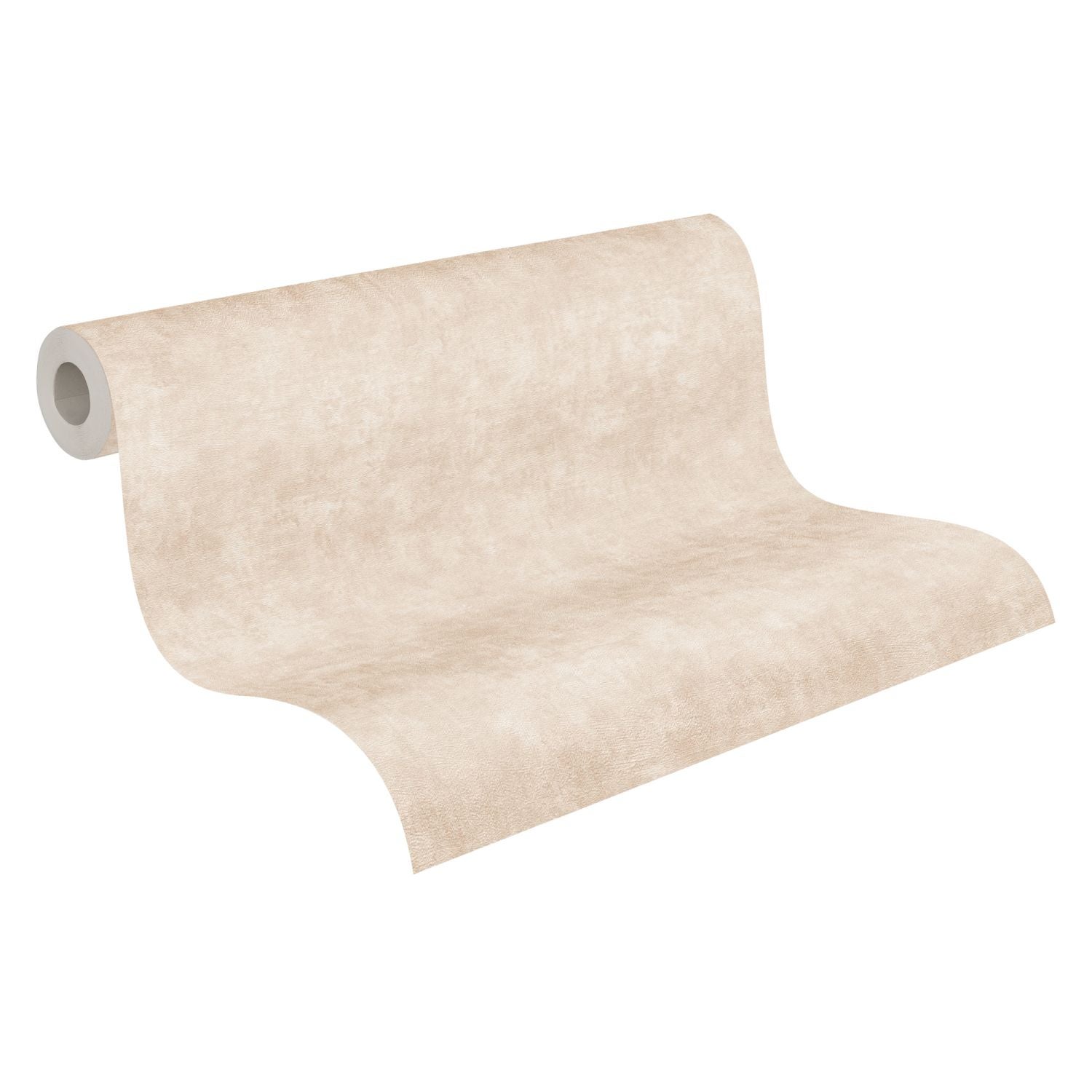 Tapeta zwykły beżowymIkremowym - 53 cm x 10.05 m - A.S. CRÉATION