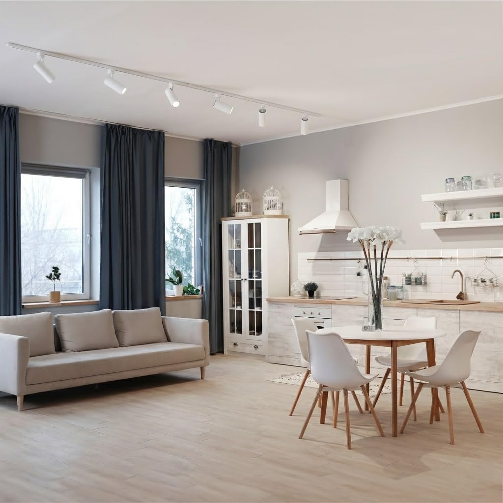 Connecteur linéaire type I monophasé guide de joint de voie COULEUR BLANC - 4