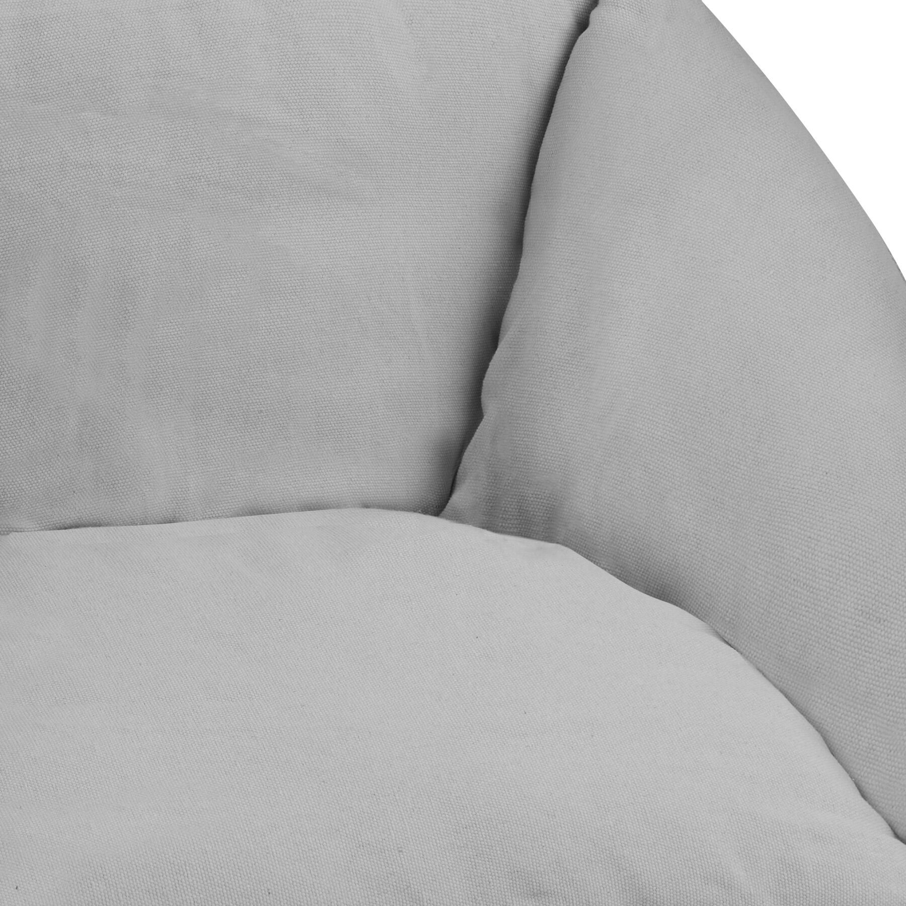 Tectake Fauteuil suspendu Samira - gris - 9