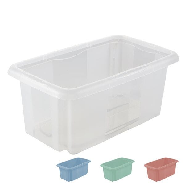 Bac de rangement 7 litres emil Keeeper - Transparent | Leroy Merlin