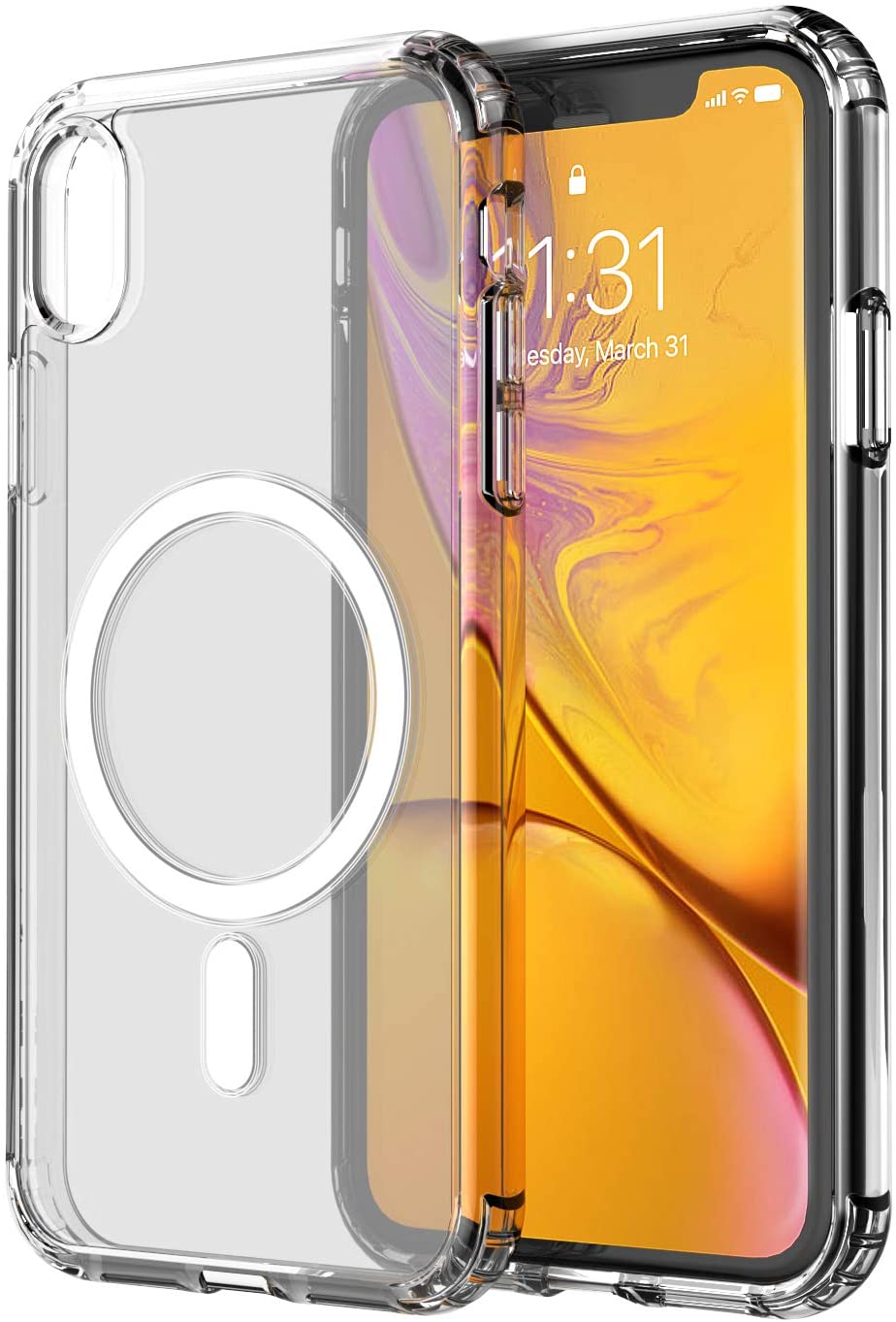 Custodia IPhone X/XS Trasparente Con MagSafe - Antiurto, Ricarica Wireless, Protezione Schermo E Fotocamera