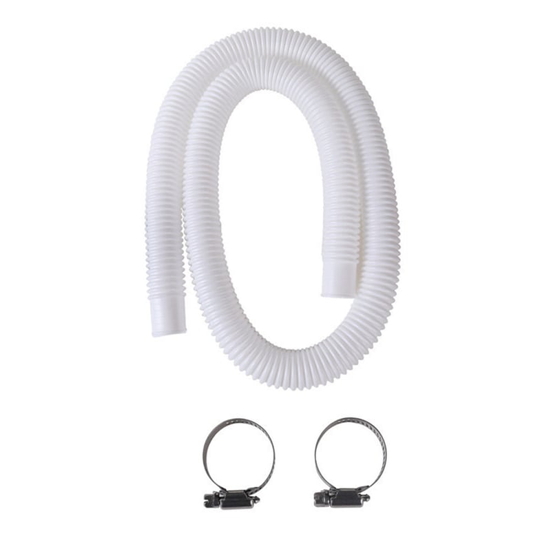 Węże zamienne do pompy basenowej, pompa filtrująca do basenu 32 mm, węże basenowe (białe)