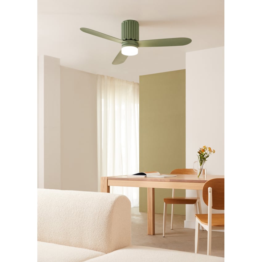 CREATE - WIND CALM SCULPT - Cichy wentylator sufitowy 40 W Ø132 cm z ...