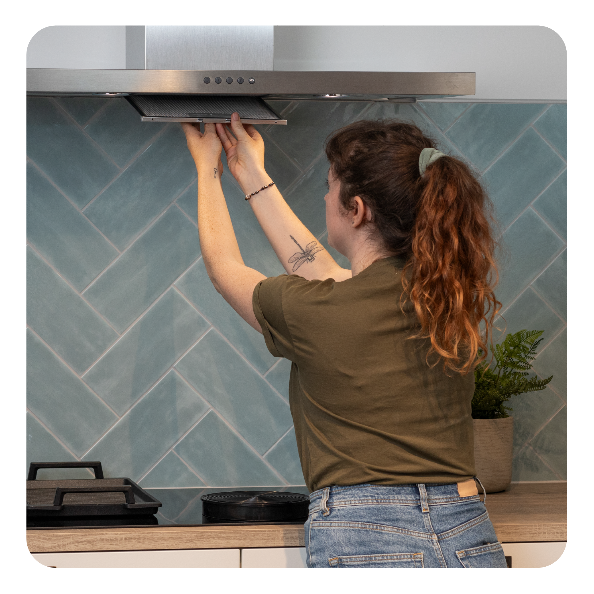 Filtre charbon AIRFORCE FC120 AFFCAF16CS 260X256X17 mm 480122100934 FC120, 50288593002, AMC981, 480122100934, 481249028007, F16 - 6