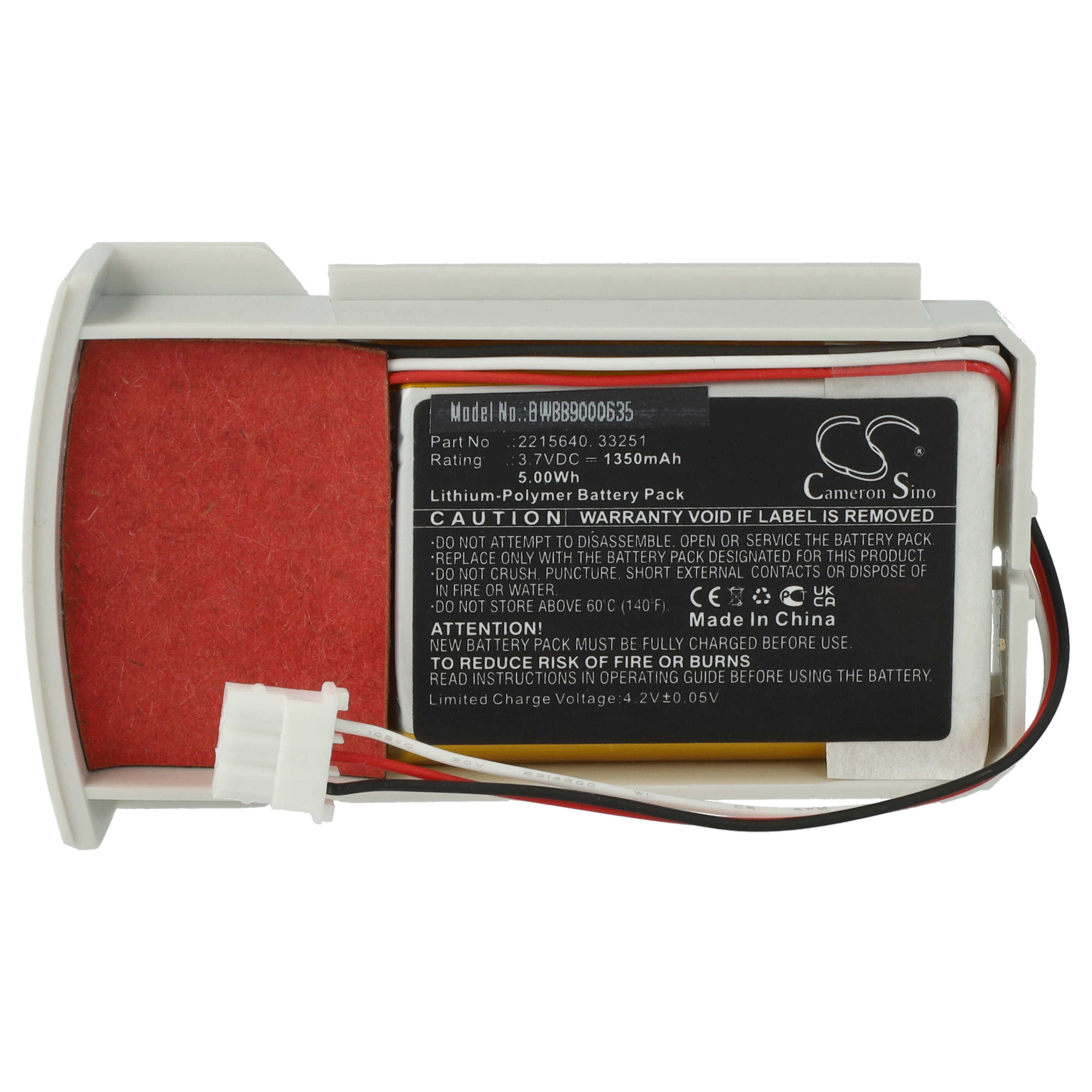 3.7V 550mAh 503041 Batterie au lithium polymère rechargeable Lipo