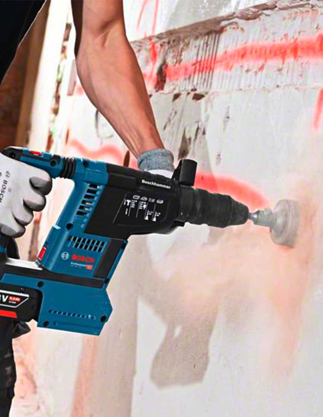 Młotowiertarka Bezprzewodowa Bosch GBH 18V-26 F 2,6 J Bezszczotkowa - 5
