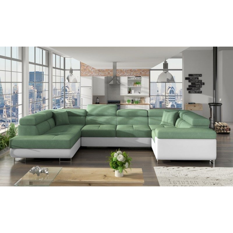 Canapé d'angle convertible design Letto - angle canapé - Gauche ...