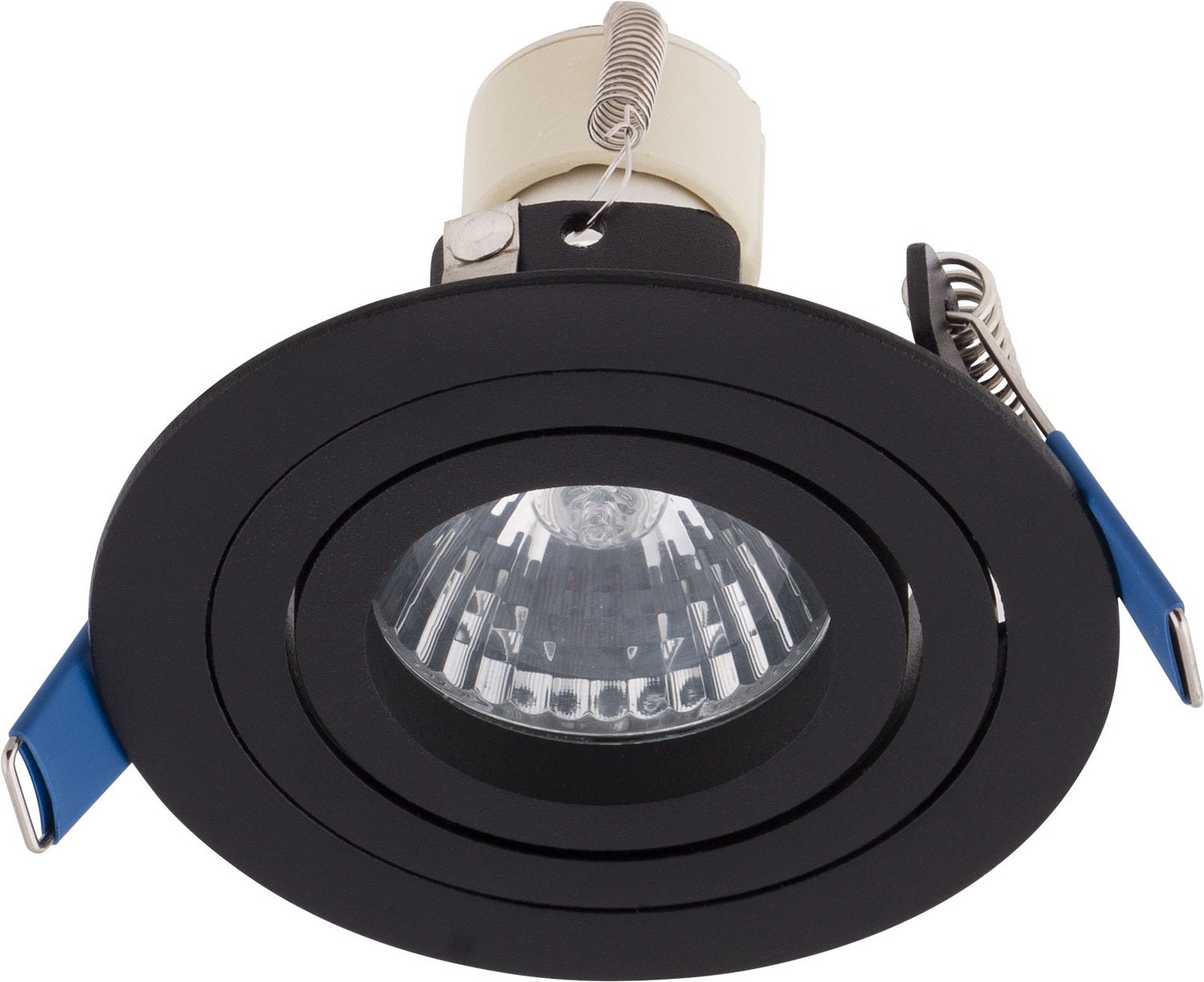 Oprawa wpuszczana SIGNAL czarna 1xGU10x10W metal wym:9x9x9cm IP20 Maxlight