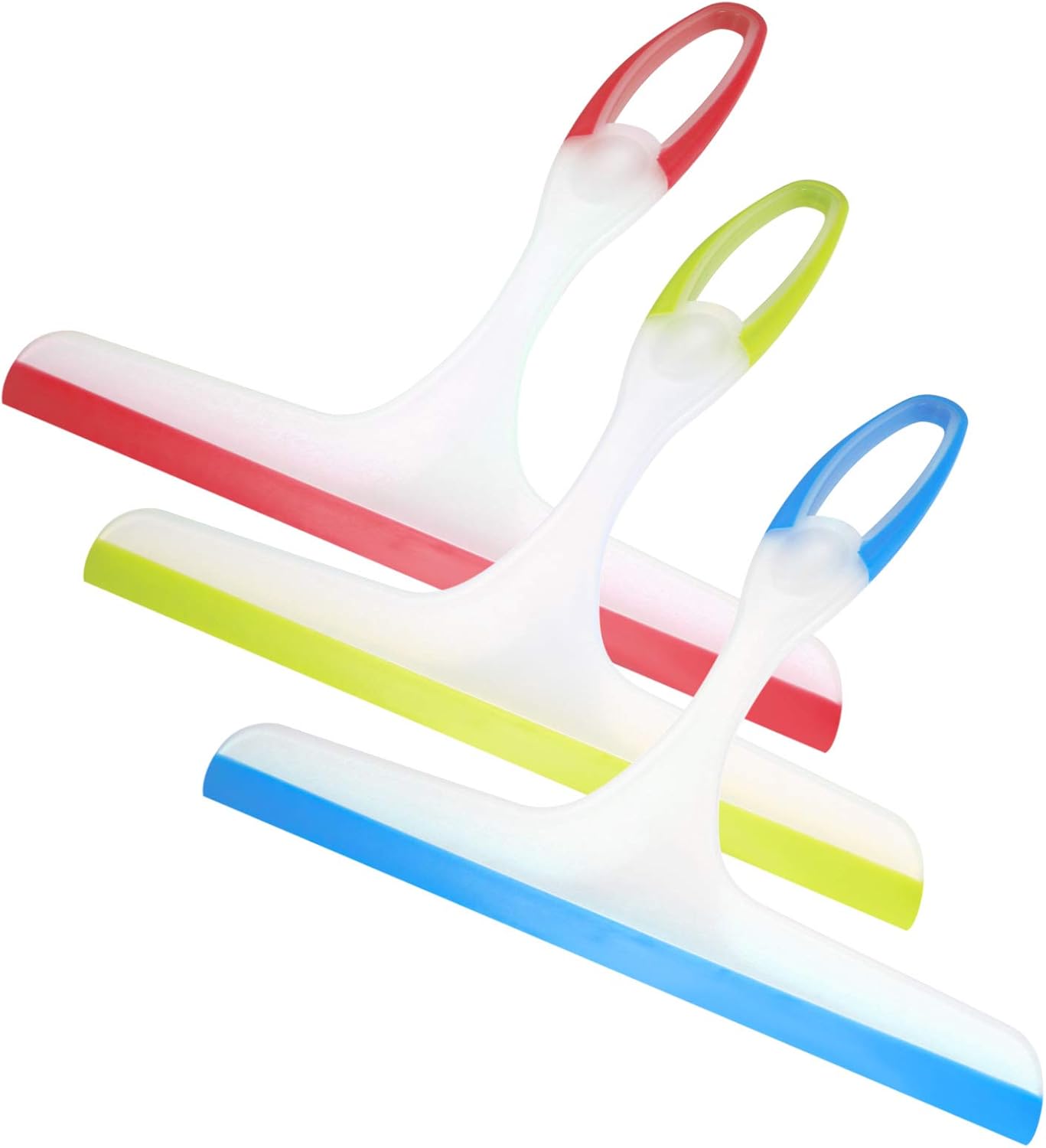 Ściągaczki do prysznica, ściągaczki do łazienki i prysznica, plastikowe ściągaczki do luster prysznicowych, ściągaczki do czyszczenia luster, łaziene
