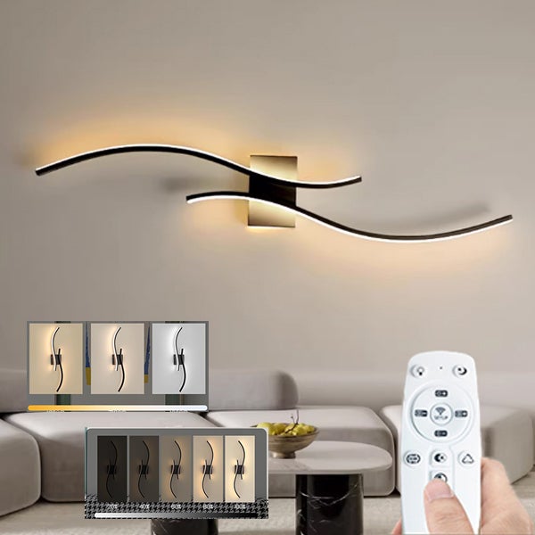 Lampada Da Parete LED SOAIY Ricaricabile 3000mAh - Telecomando E Tocco, 3 Luci, Timer 15/30/60 Min, Orientabile