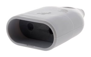 Fiche Femelle Électrique à Anneau 16A 2P+T Gris - Zenitech, Pour Câble 3G1/3G1.5mm², Certifiée NF
