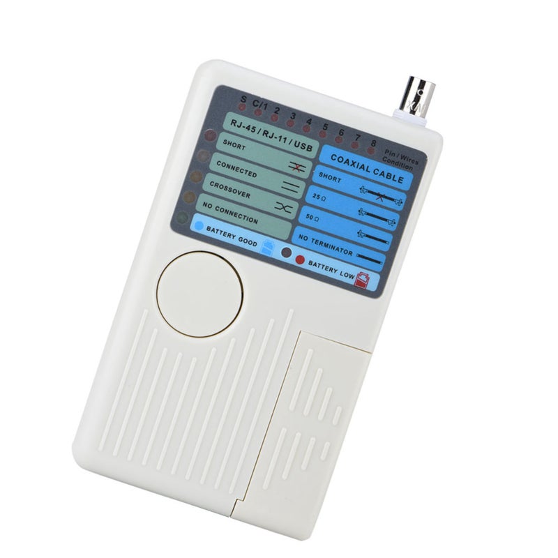 Testeur de réseau RJ45 / RJ11 / USB / BNC et détecteur de câbles LAN - 4