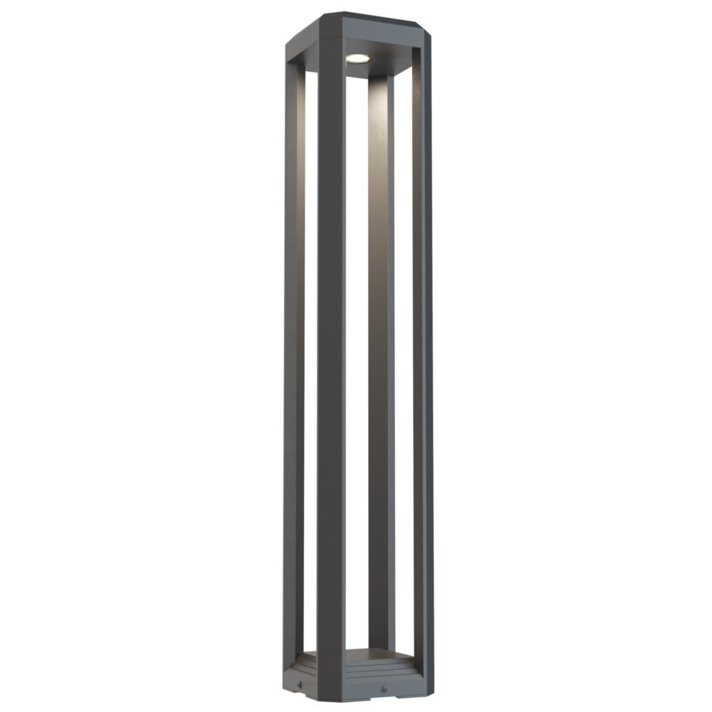 Lampa ogrodowa stojąca Royal Mile szara LED 13W 3000K 680lm IP65 wym: 80 x 15,1 x 15,1 cm aluminium Maytoni