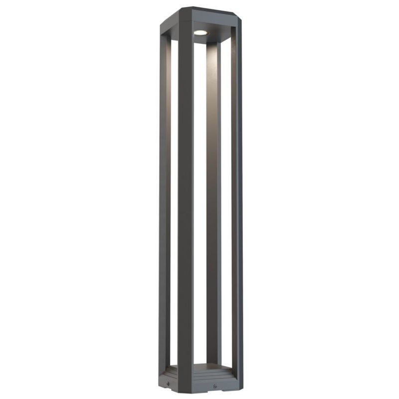 Lampa ogrodowa stojąca Royal Mile szara LED 13W 3000K 680lm IP65 wym: 80 x 15,1 x 15,1 cm aluminium Maytoni