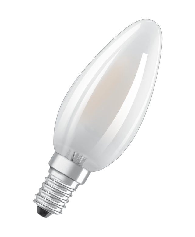 OSRAM Ampoule LED - E14 - Cool White - 4000 K - 4 W - remplacement pour 40-W-Incandescent bulb - givré - LED Retrofit CLASSIC B