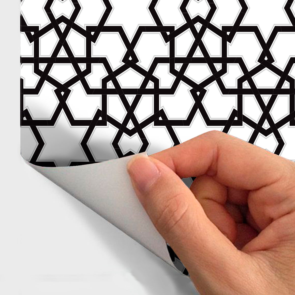 Adesivo arazzo scandinavo oscar - Sticker adesivo - adesivi murali - 60x60cm - 4