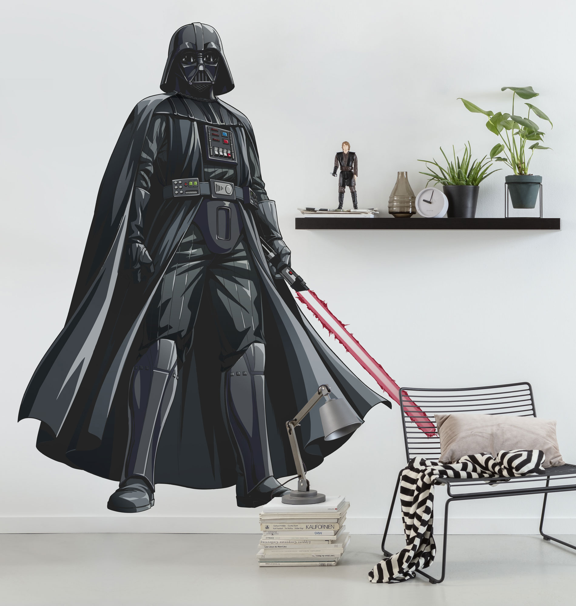 Vinilos decorativos gigantes de komar - star wars xxl darth vader - talla: 127 x 200 cm