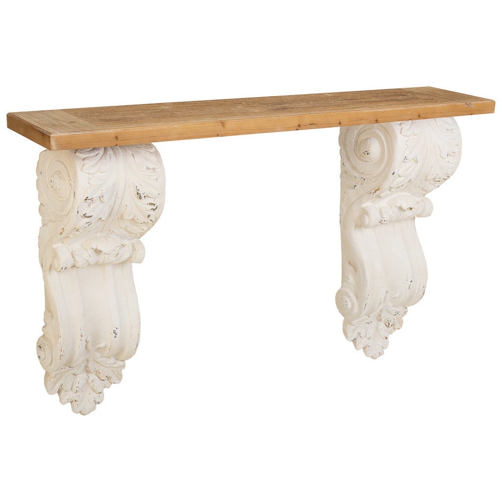 Wanderlust  Recibidor De Madera 153X32.5x93 Blanco , Leroy Merlin