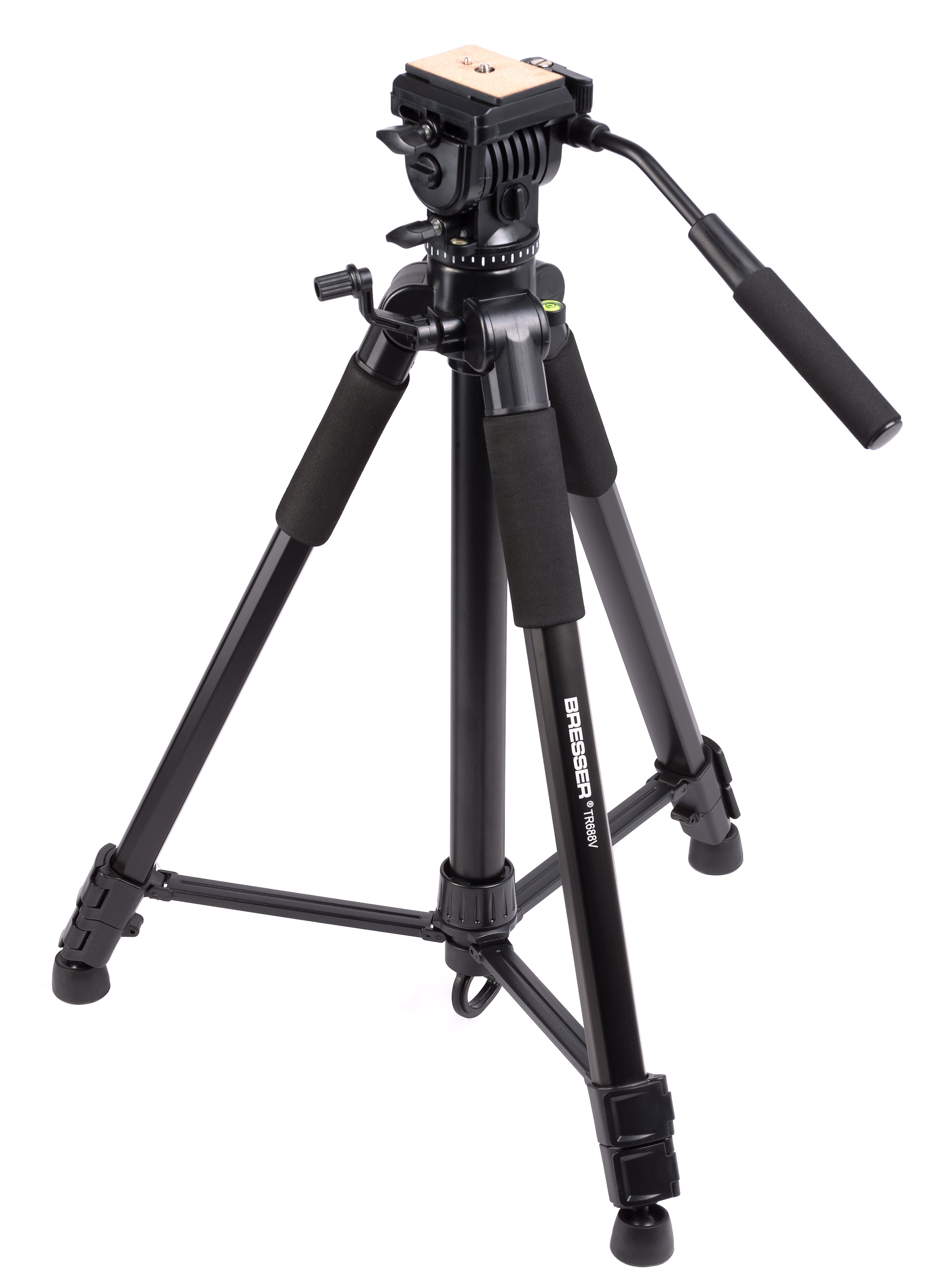 Treppiede Fotopro S3 Leggero 152 Cm – Testa Inclinabile 2 Vie, Piastra Rapida, Carico 3 Kg, Per DSLR E Videocamere
