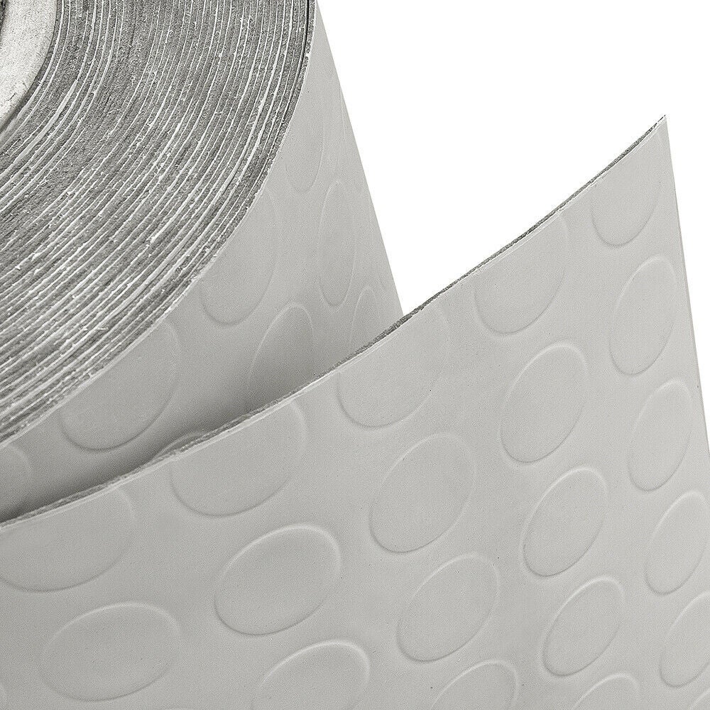 Tappeto gomma antiscivolo nero passatoia rivestimento pavimento bolle pedana pvc