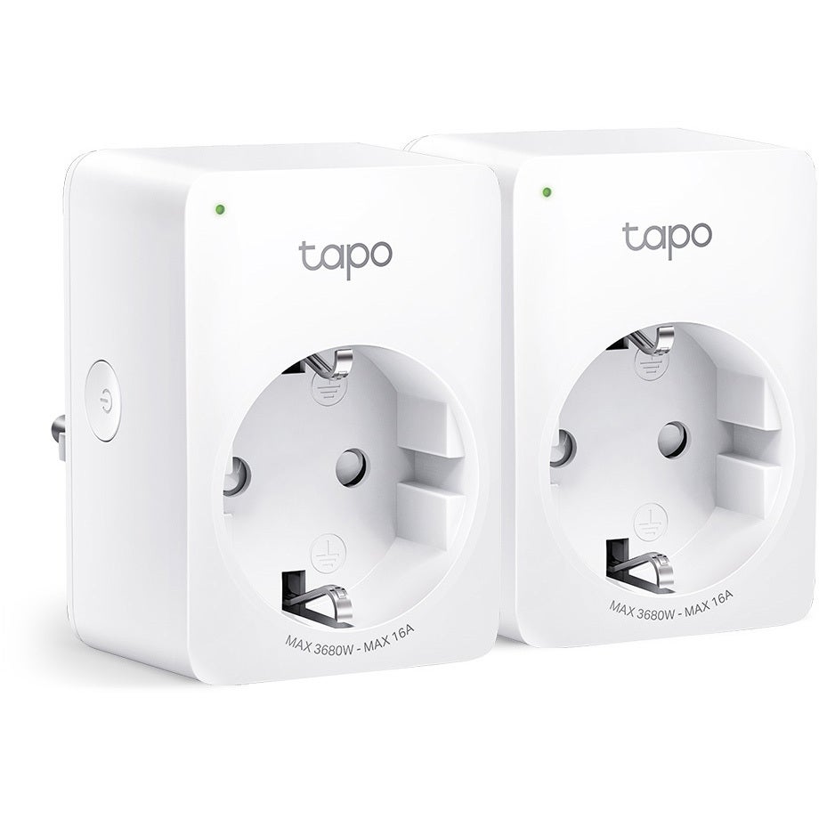 Enchufe inteligente mini tapo p100 pack 2