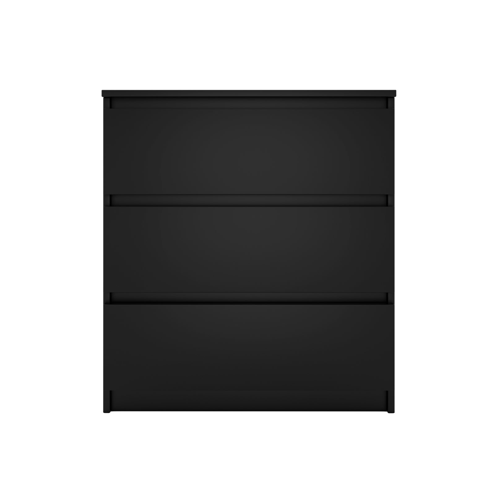 Commode moderne avec 3 tiroirs Malwa M3 - Noir - 2