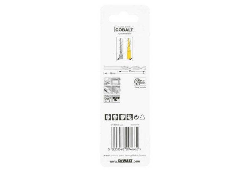 DEWALT DT4902-QZ Foret métal HSS-CO Extreme 3x33x61mm - 4