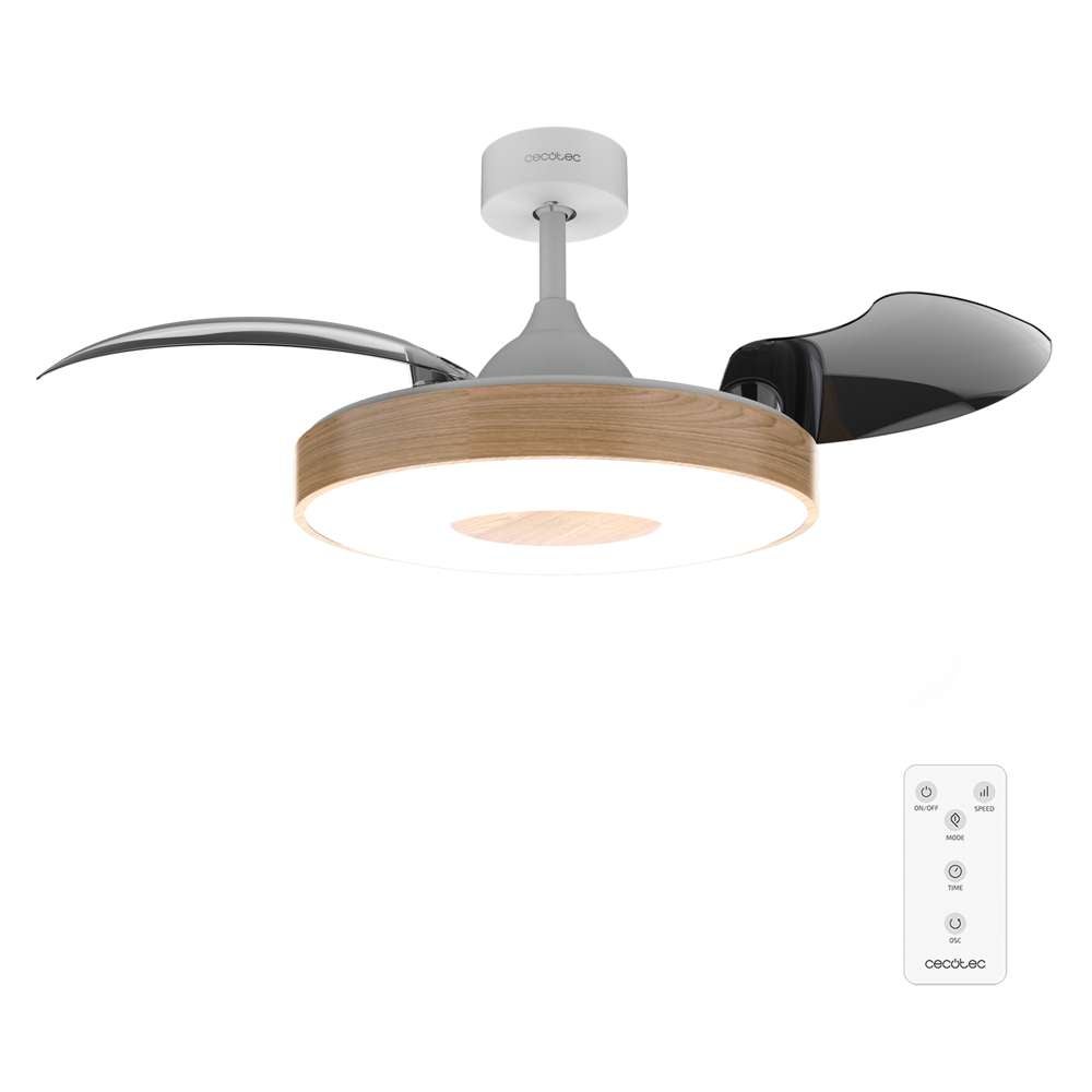 Ventilateur Plafond Cecotec EnergySilence Aero 4600 Helicopter Avec Lumière - 36W