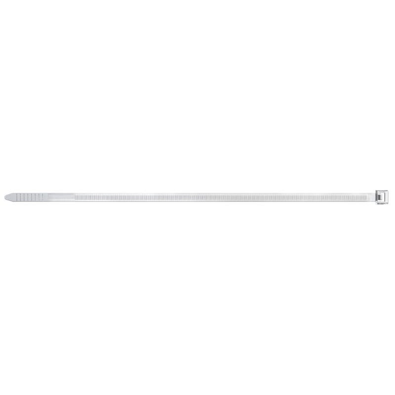Fischer 100x Opaski kablowe BN 2,5 x 100 mm transparentne - 087478