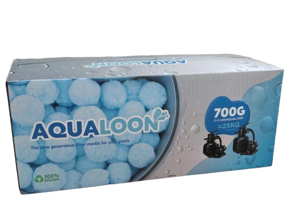 COIL Kulki filtracyjne Aqualoon BLUE do pompy piaskowej do basenu opakowanie 700g zastępuje 25kg piasku - 5
