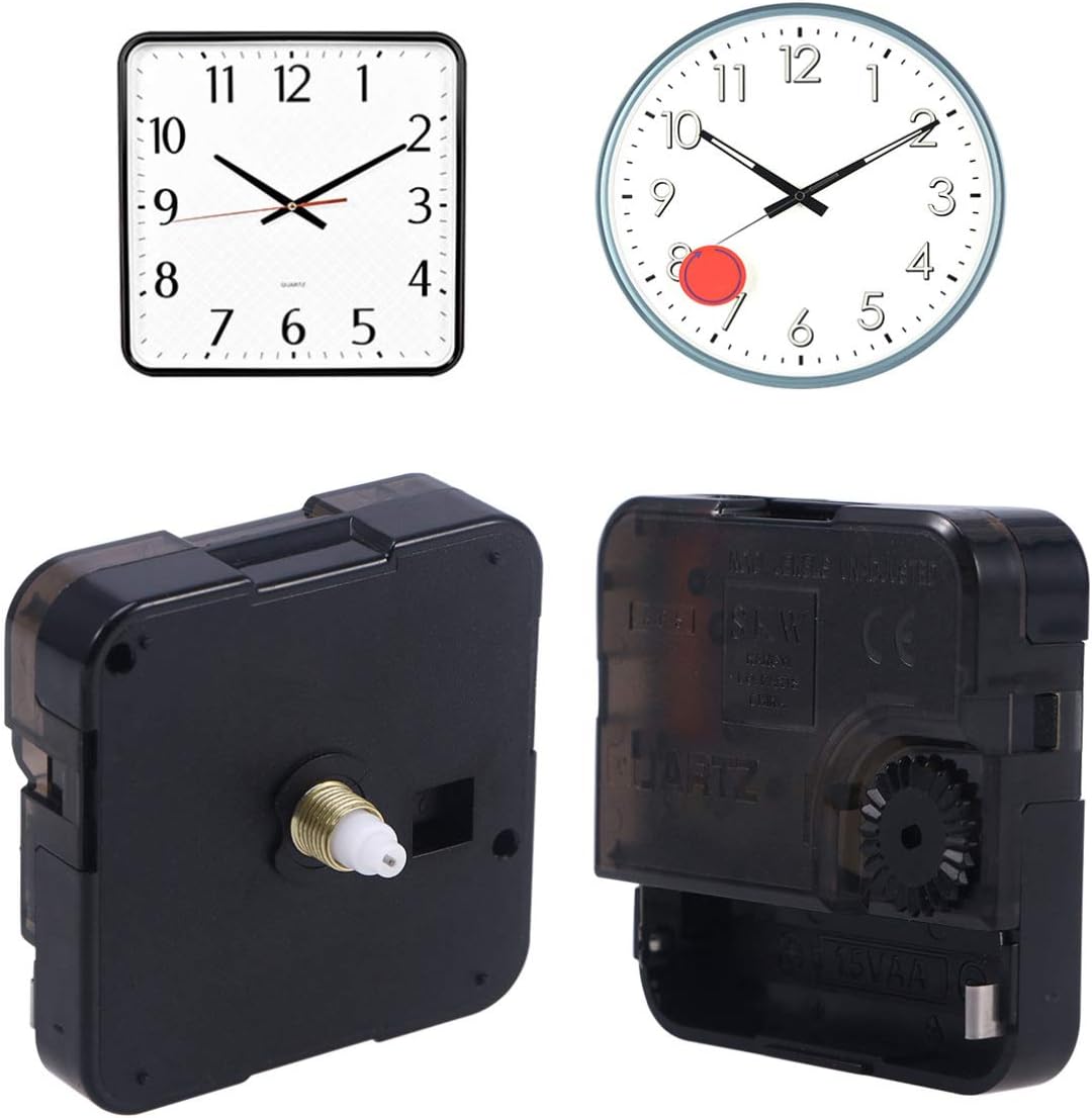 Horloge Murale Mécanisme à Quartz, Pièces de Rechange DIY – Idéale pour Réparation et Création Artisanale, Montre Suspendue - 3