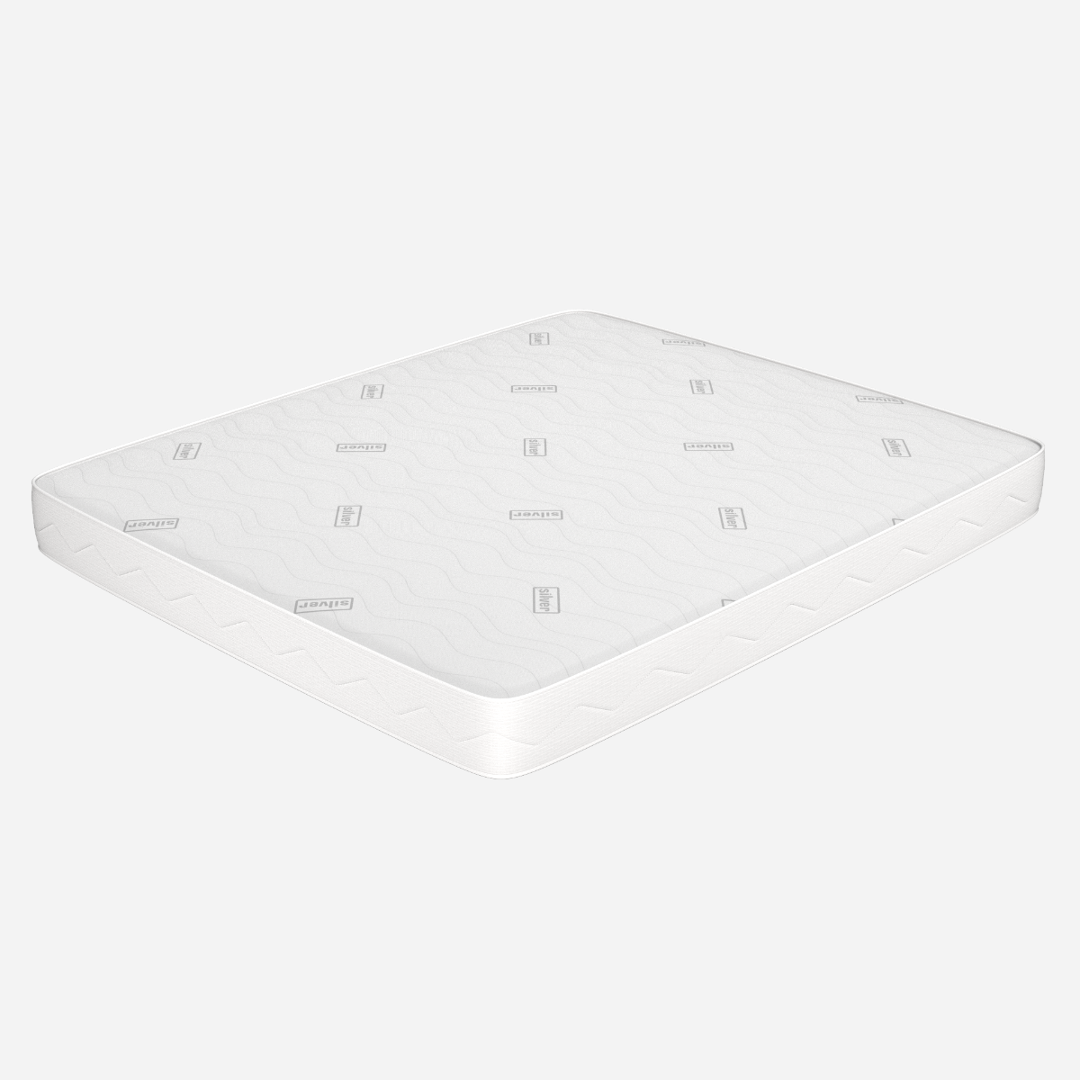 Matelas 80x160, épaisseur 16 cm - revêtement Silver, Waterfoam | Levante H16 - 2
