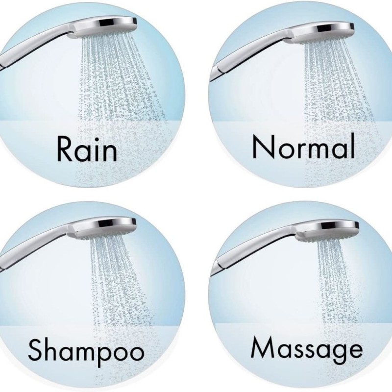 Ensemble douche HANGROHE Croma Vario + Mitigeur mécanique Logis - 6