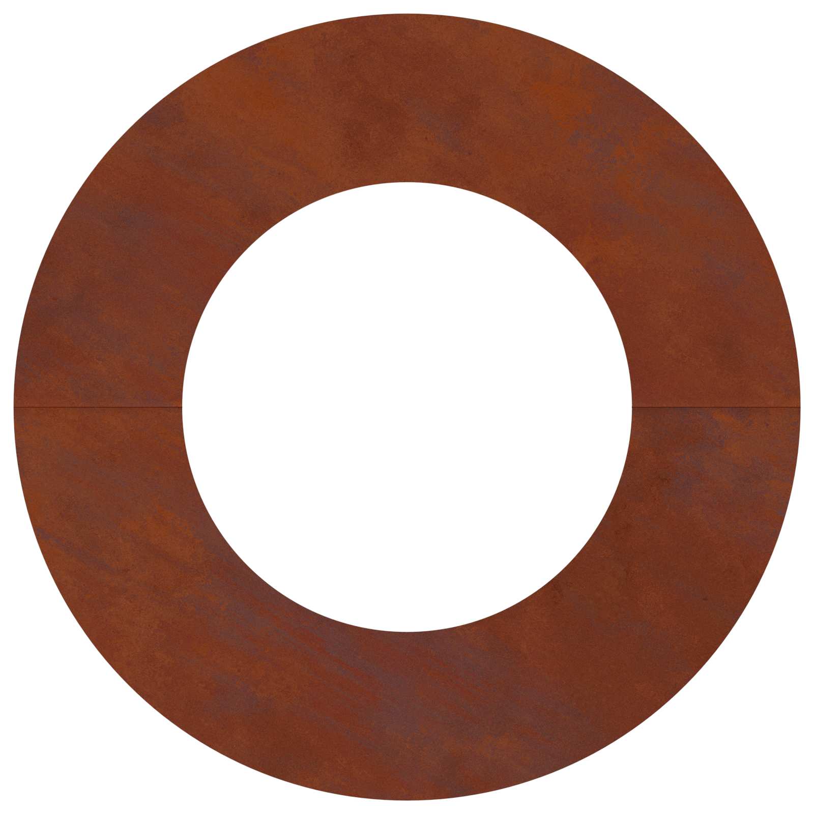 adecuado para Anillo de Árbol Plano Oxidado Ø40/70 cm vidaXL - 6