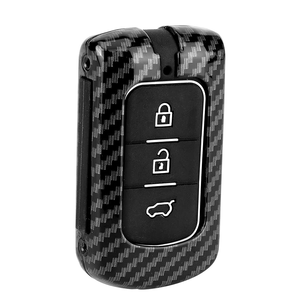 SJLERST Custodia a guscio per chiave remota per auto a 3 pulsanti adatta per Renault Logan Sandero Clio Fluence Vivaro Master