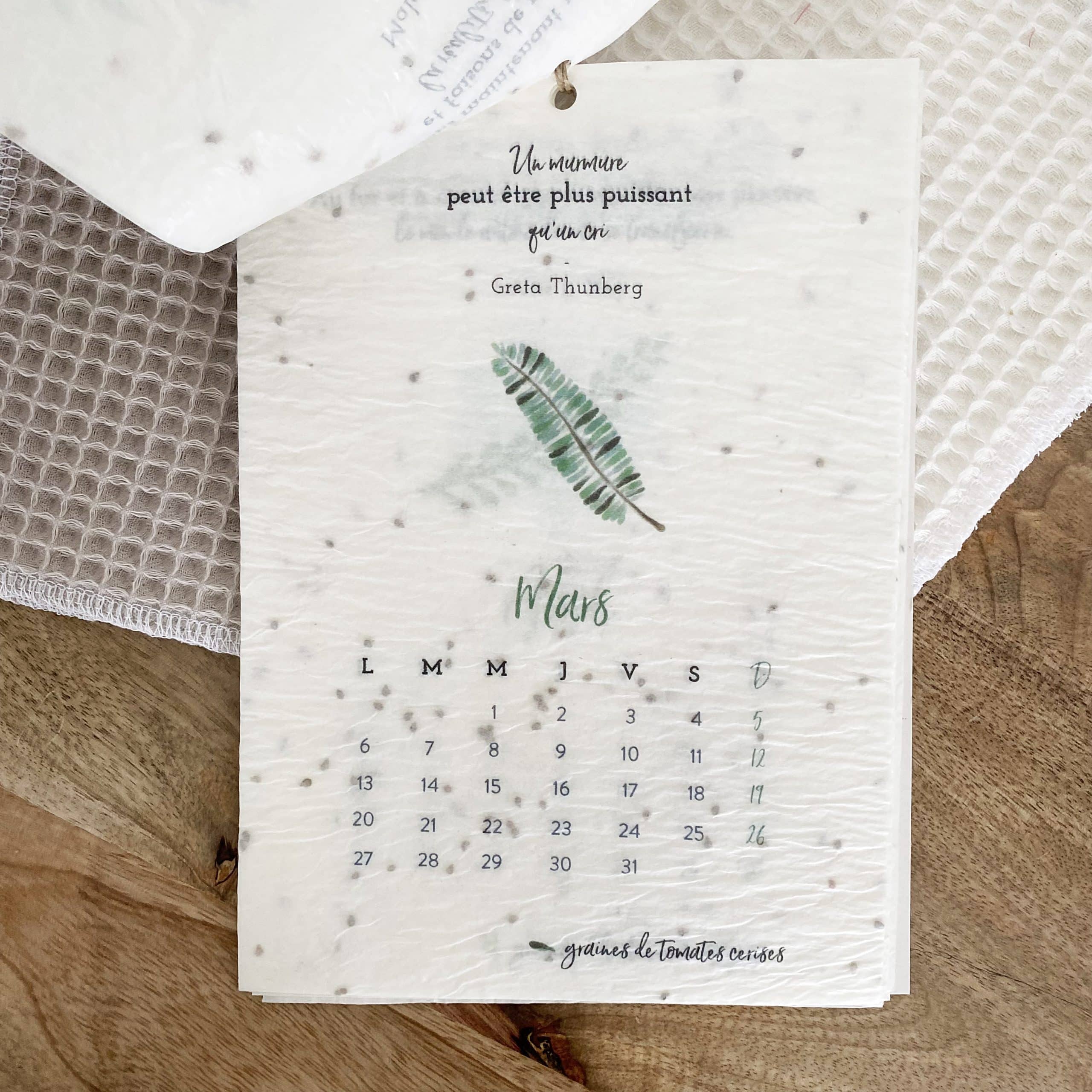 Calendrier ensemenc  planter 2023 nature (A5) | Leroy Merlin